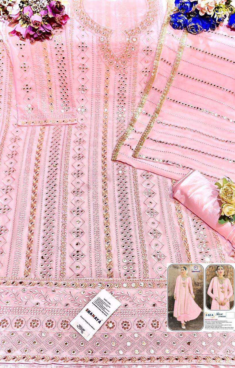 Shanaya Rose Aynooe S 92 Colors Fancy Pakistani Suit New Designs view 4