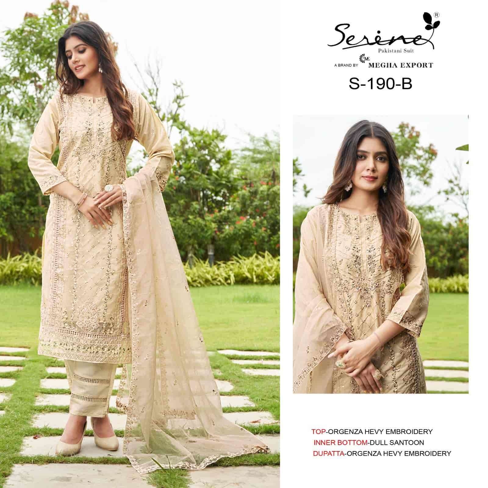 Serine S 190 B Festive Wear Style Designer Pakistani Suit Online