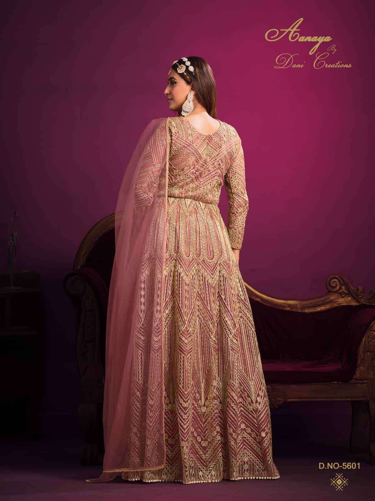 Aanaya Vol 156 Stylish Front Cut Partywear Designer Dress view 10