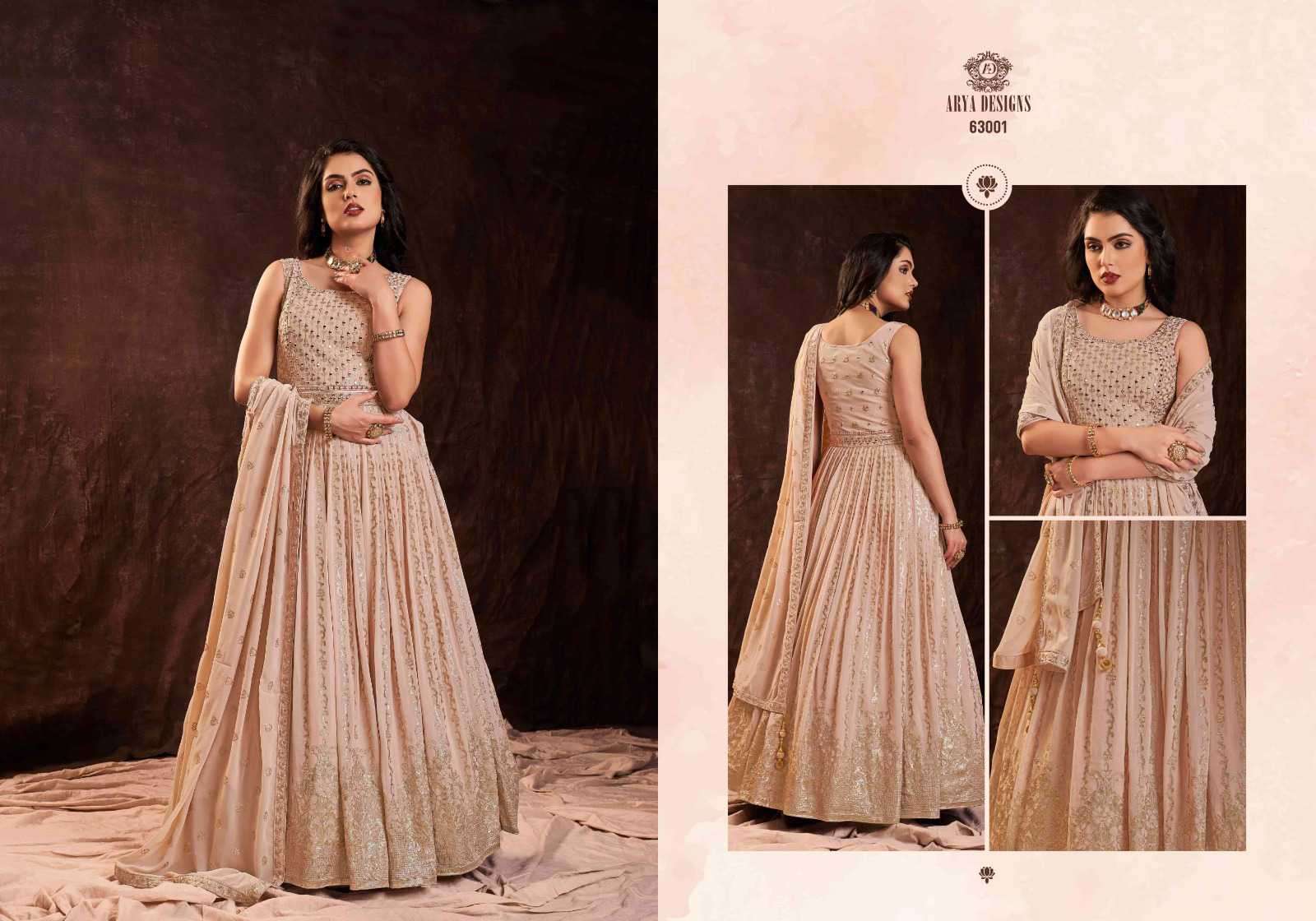 Arya Designs Zoya Vol 3 Latest Designer Wedding Wear Gown New Arrivals view 3