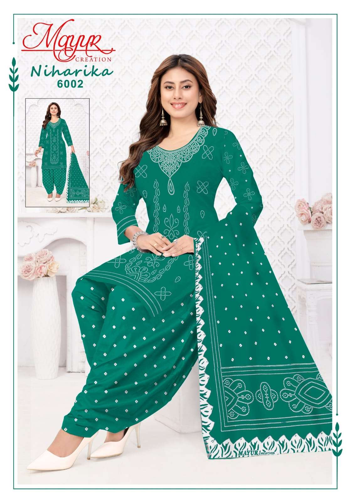 Mayur Niharika Vol 6 Exclusive Cotton Dress view 9