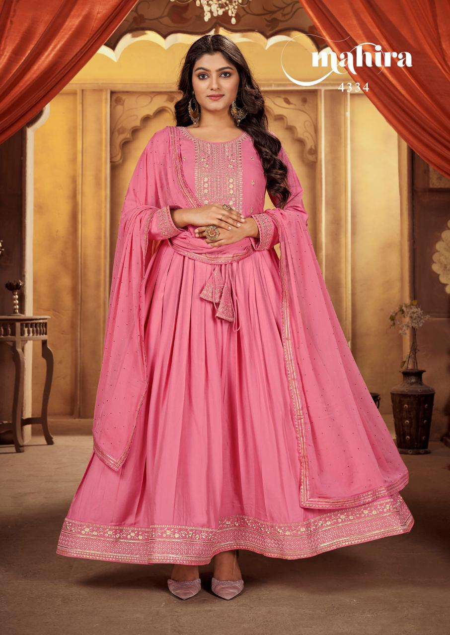Rangoon Mahira Fancy Anarkali Style Readymade Dress view 6