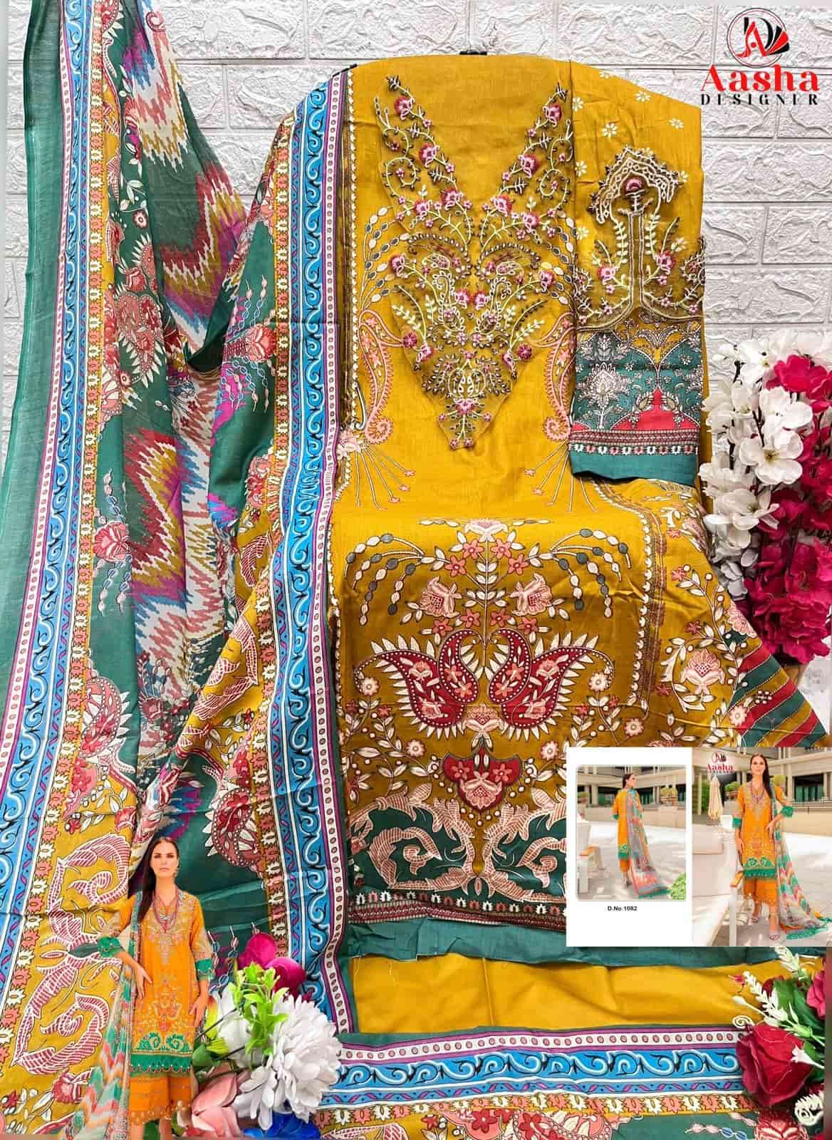 Aasha Designer 1082 Cotton Salwar Suit view 2