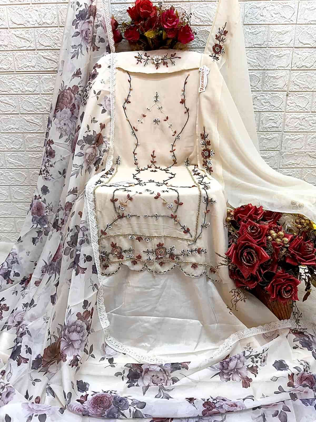Fepic C 1664 C Latest Fancy Designer Pakistani Georgette Suit Ensemble view 2