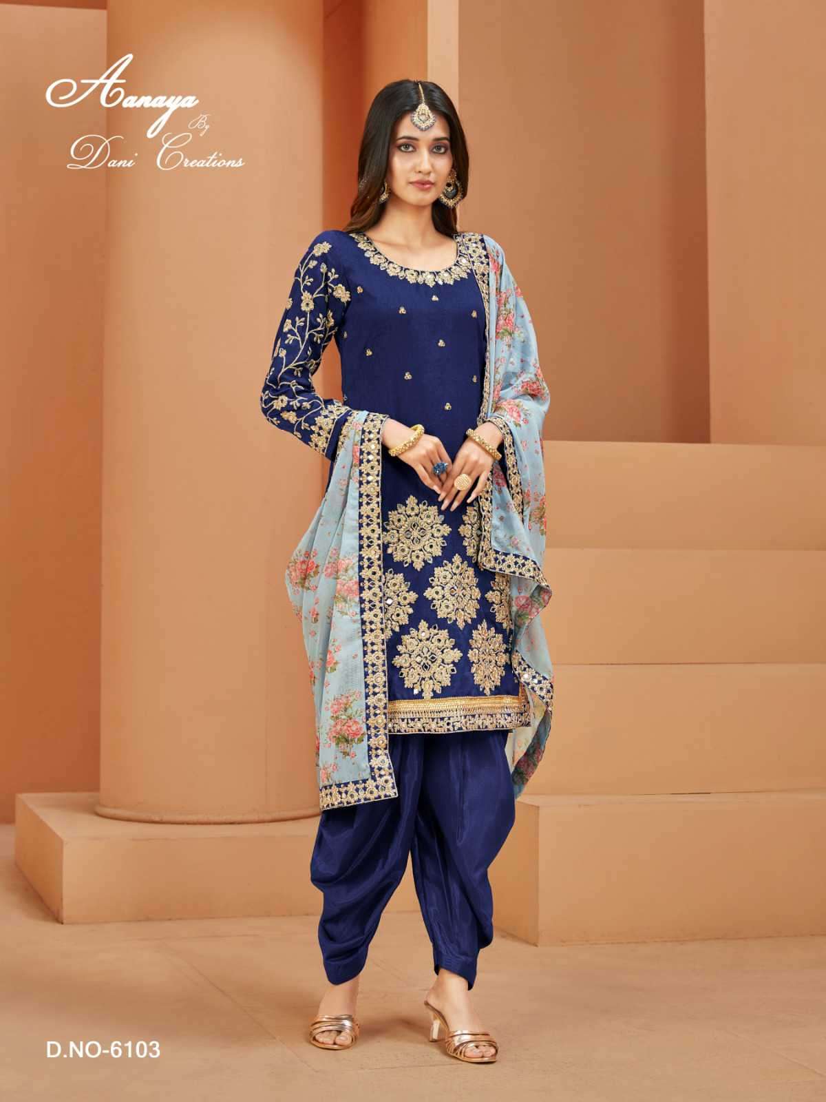 Aanaya Vol 161 Festive Wear Designer Silk Dress New Arrivals view 11