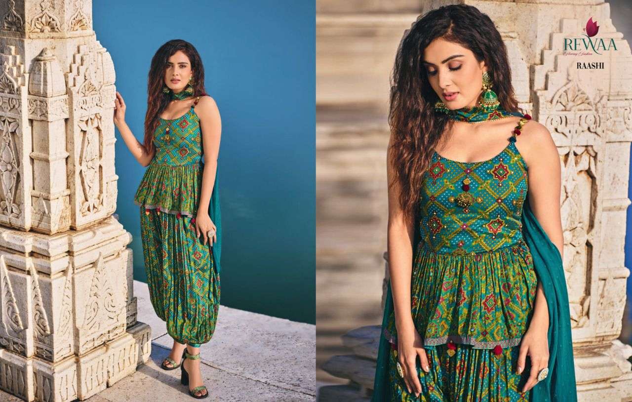 Rewaa Parampara Vol 1 Designer Exclusive party Wear Readymade Collection view 9