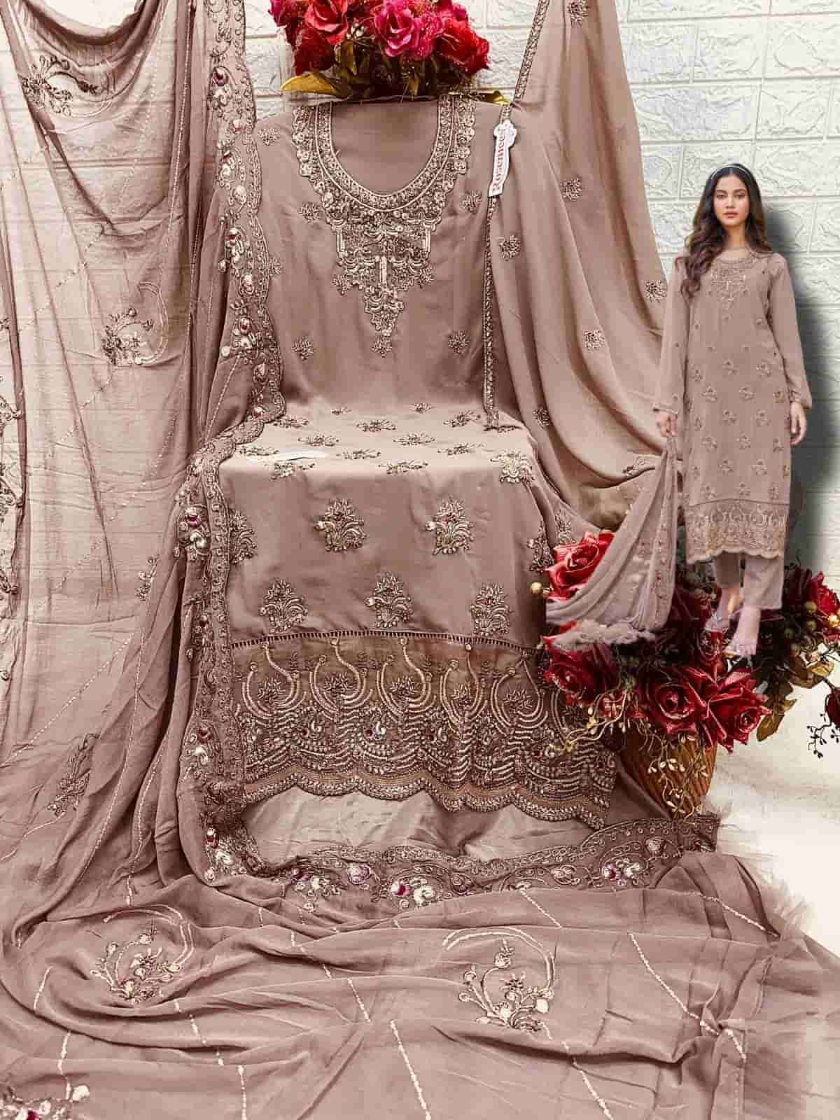 Fepic C 1718 Pakistani Style Designer Georgette Salwar Suit Ensemble view 2
