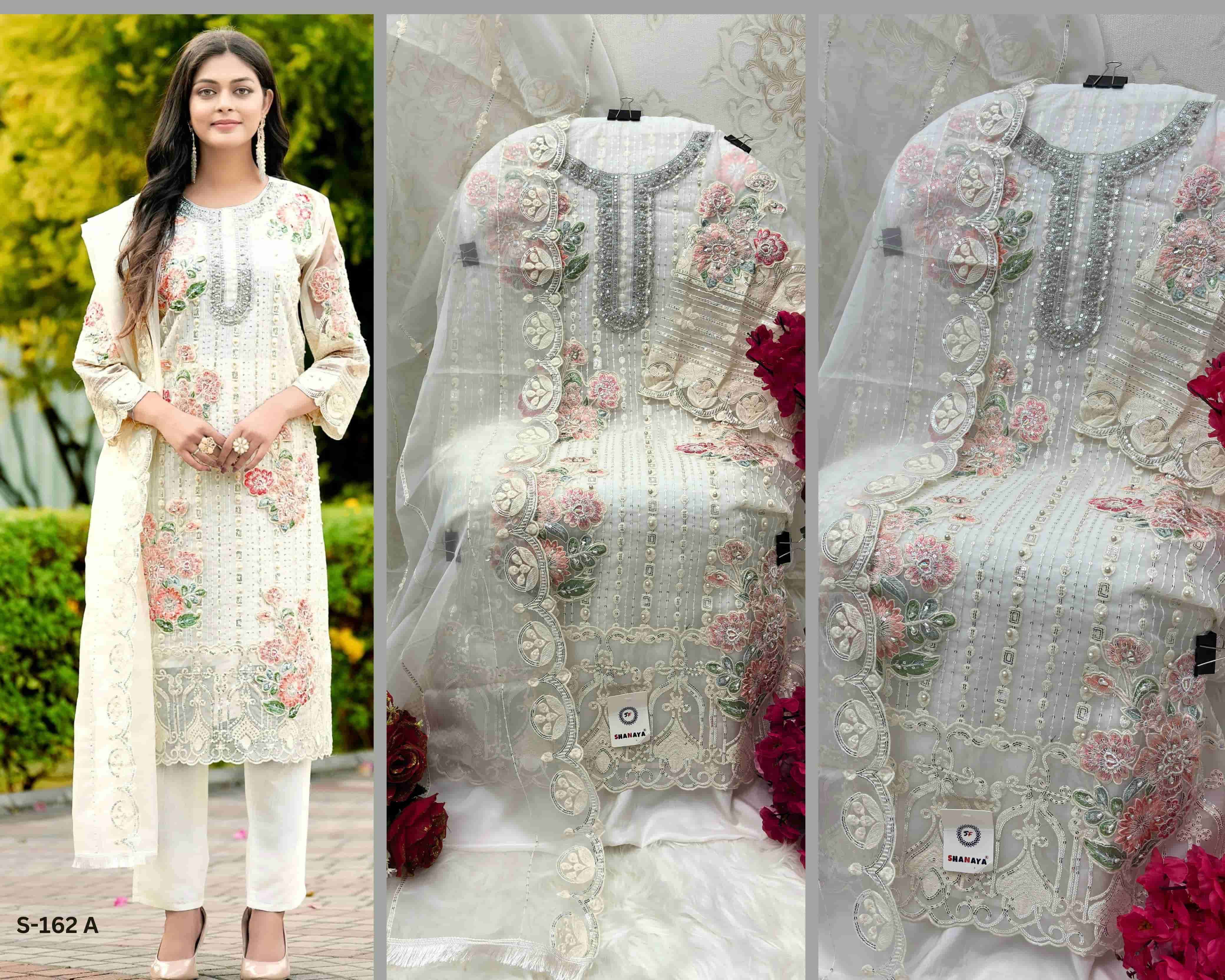 Shanaya Organza Embroidered Festive Salwar Suit view 3