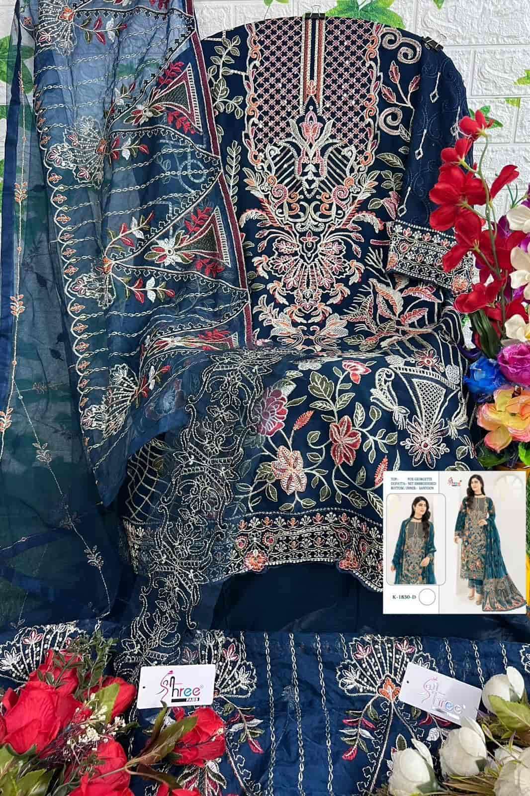 Shree Fabs K 1830 Colors Pakistani Party Wear Salwar Suit Wholasaler view 3