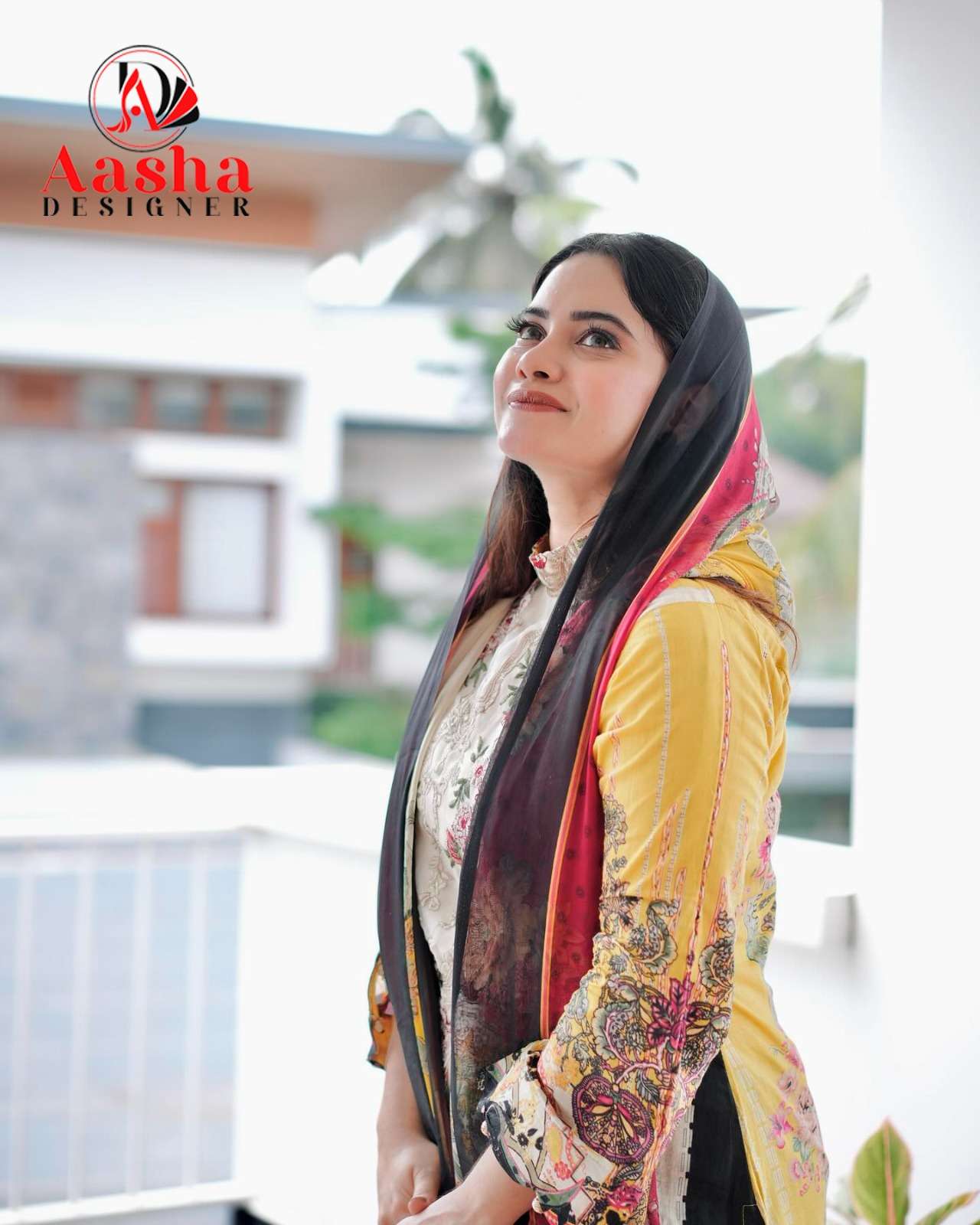 Aasha Designer 1080 Hit Designs Exclusive Cotton Pakistani Suit view 2