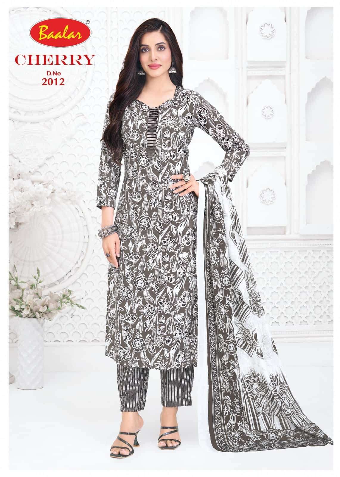 Baalar Cherry Vol 2 Pure Lawn Cotton Salwar Suit Catalog view 10