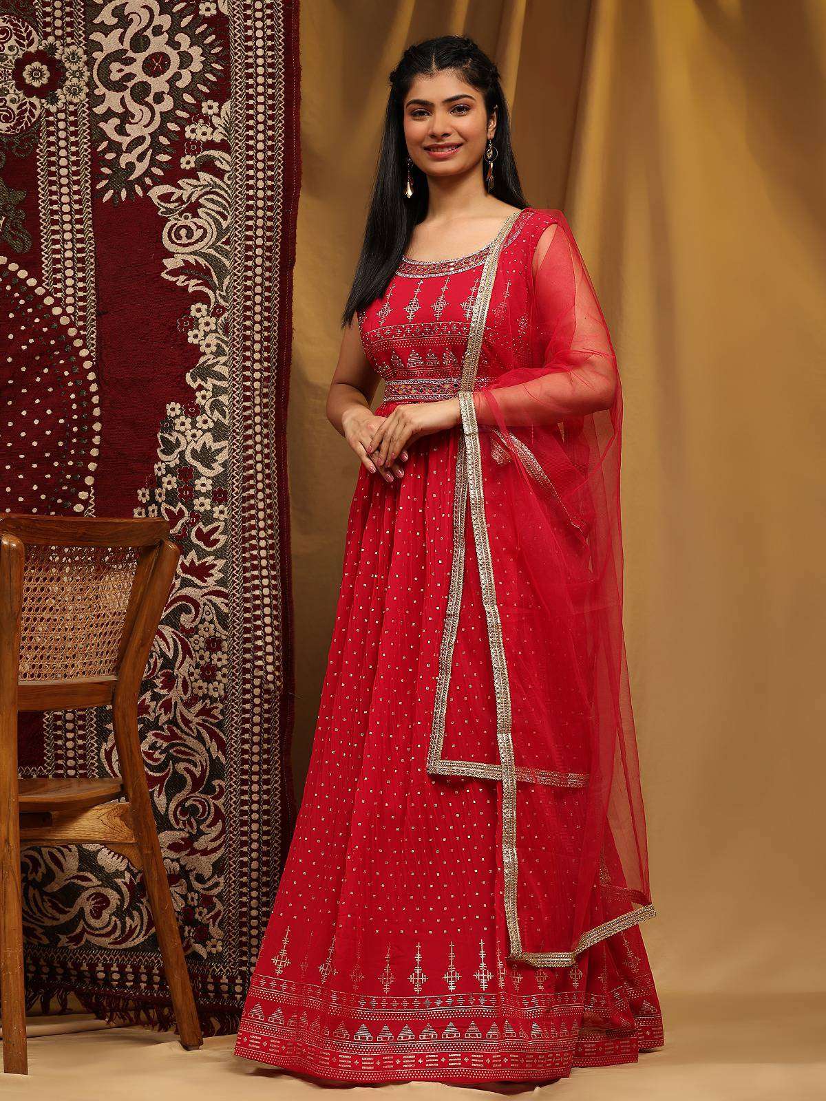 Amoha Trends G 848 Colors Partywear Gown view 2