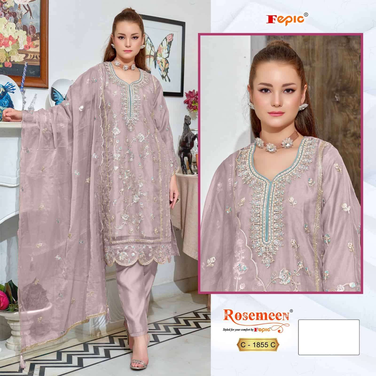 Fepic C 1855 C Festive Wear Style Latest Designer Suit Collection