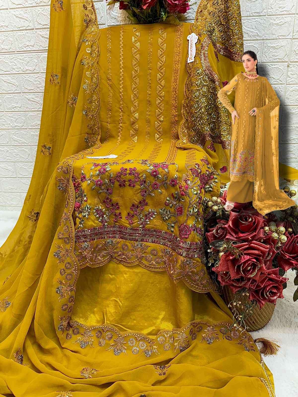 Fepic C 1727 Colors Designer Work Pakistani Dress Wedding Collection view 5