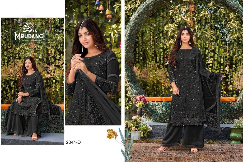 Mrudangi Celebration 2041 Colors Fancy Sharara Suit view 4