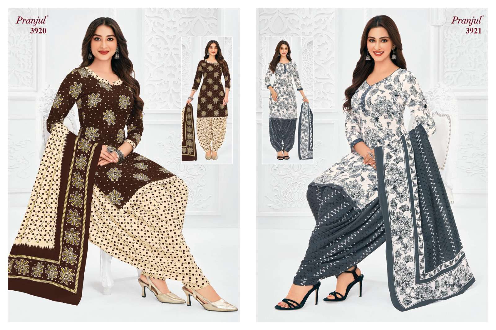 Pranjul Priyanshi Vol 39 Pure Cotton Dress Material view 2