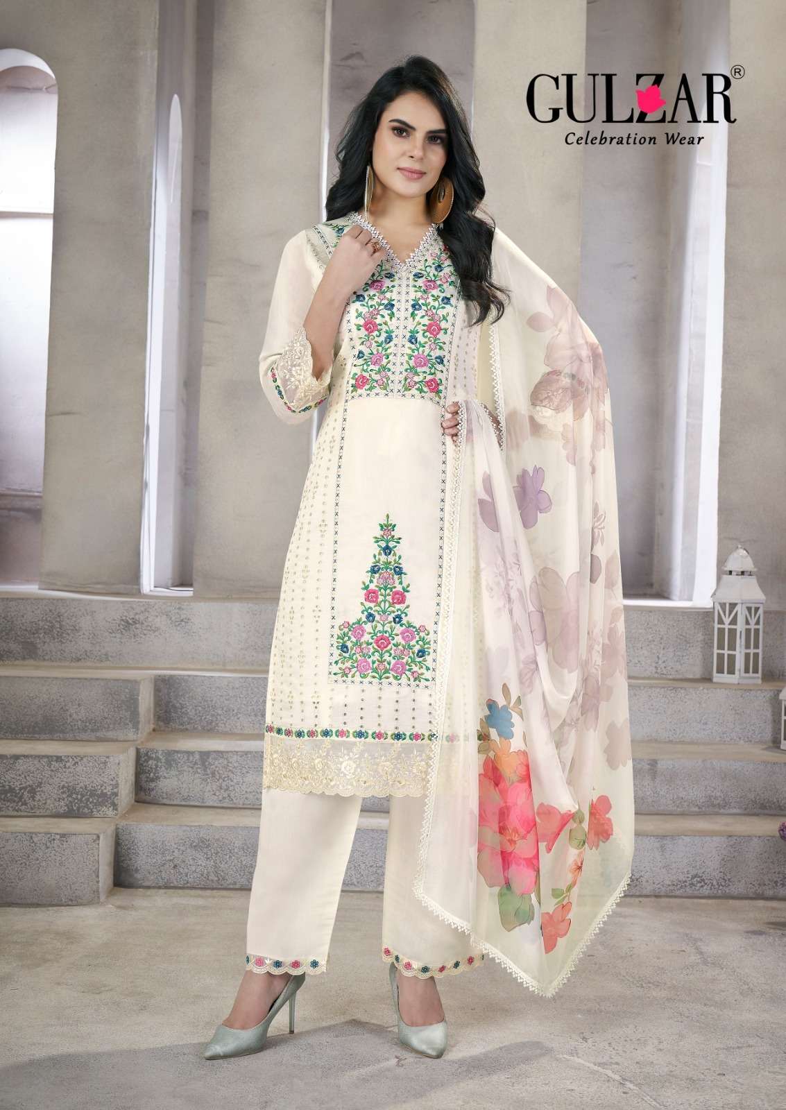Gulzar Zohra 2111-2116 readymade 3 piece dress view 6