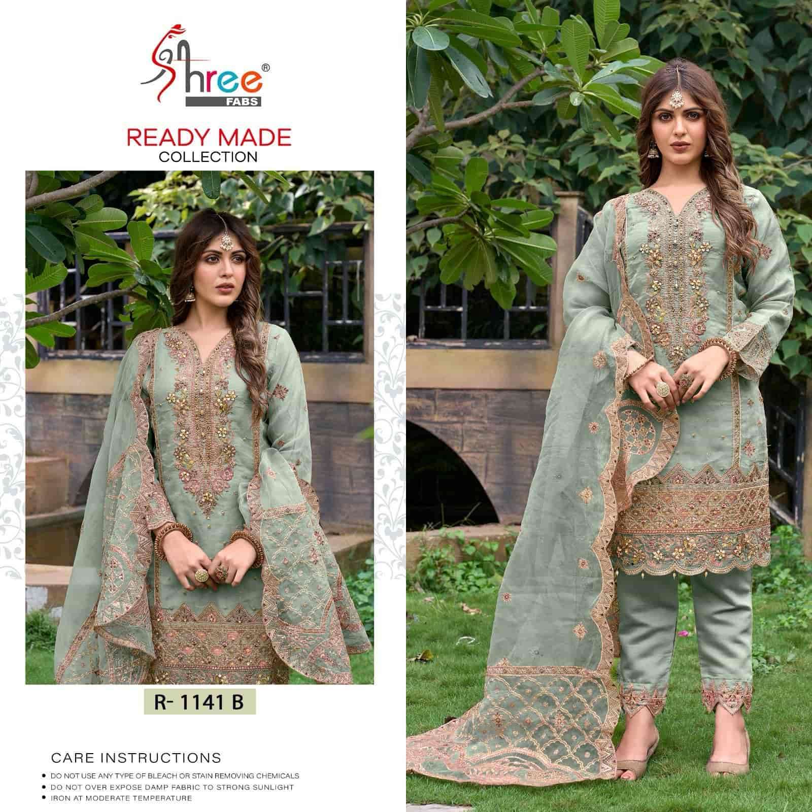Shree Fabs R 1141 Colors Pakistani Heavy Designer Style Readymade Suit Exporter view 4