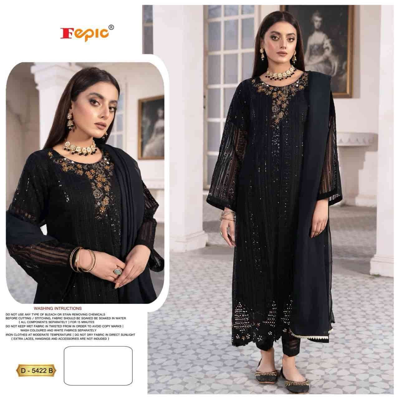 Fepic D 5422 Colors Pakistani Fancy Style Salwar Suit Online view 3