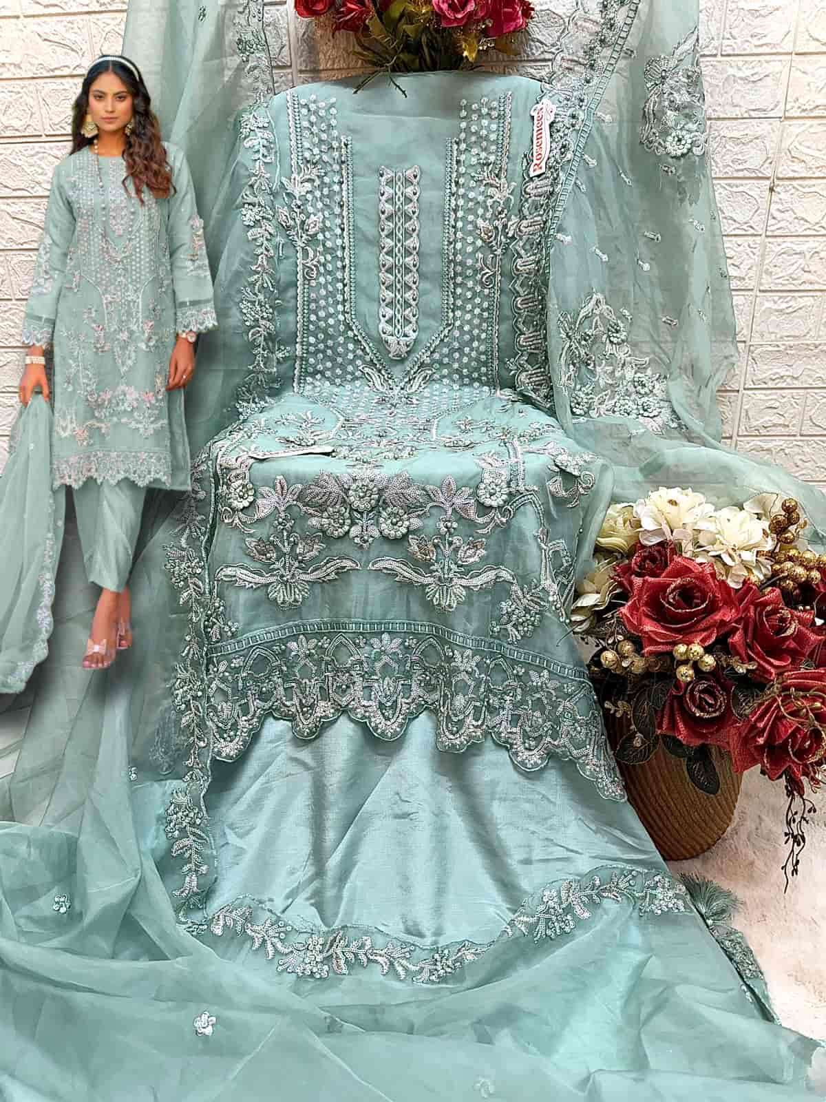 Fepic C 1747 Colors Organza Pakistani Salwar Kameez Collection view 8