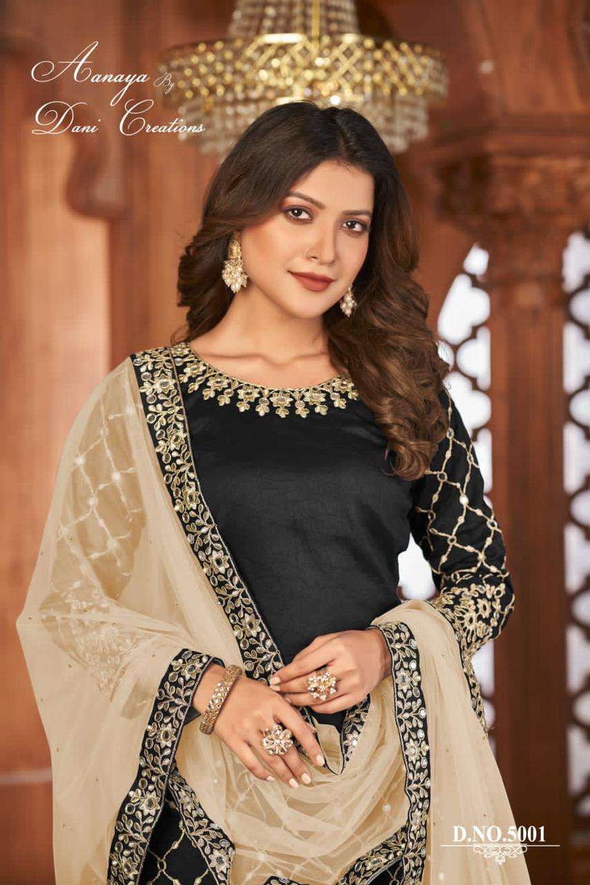 Aanaya Patiala Style Designer Party Wear Dress view 12