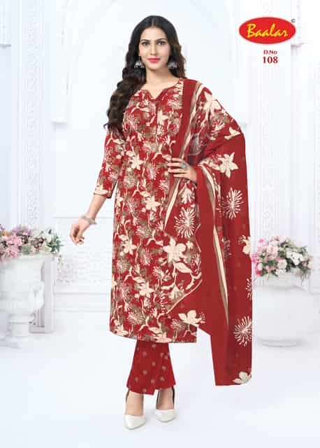 Baalar Zeenat Vol 1 Premium Wear Cotton Dress Catalog view 2