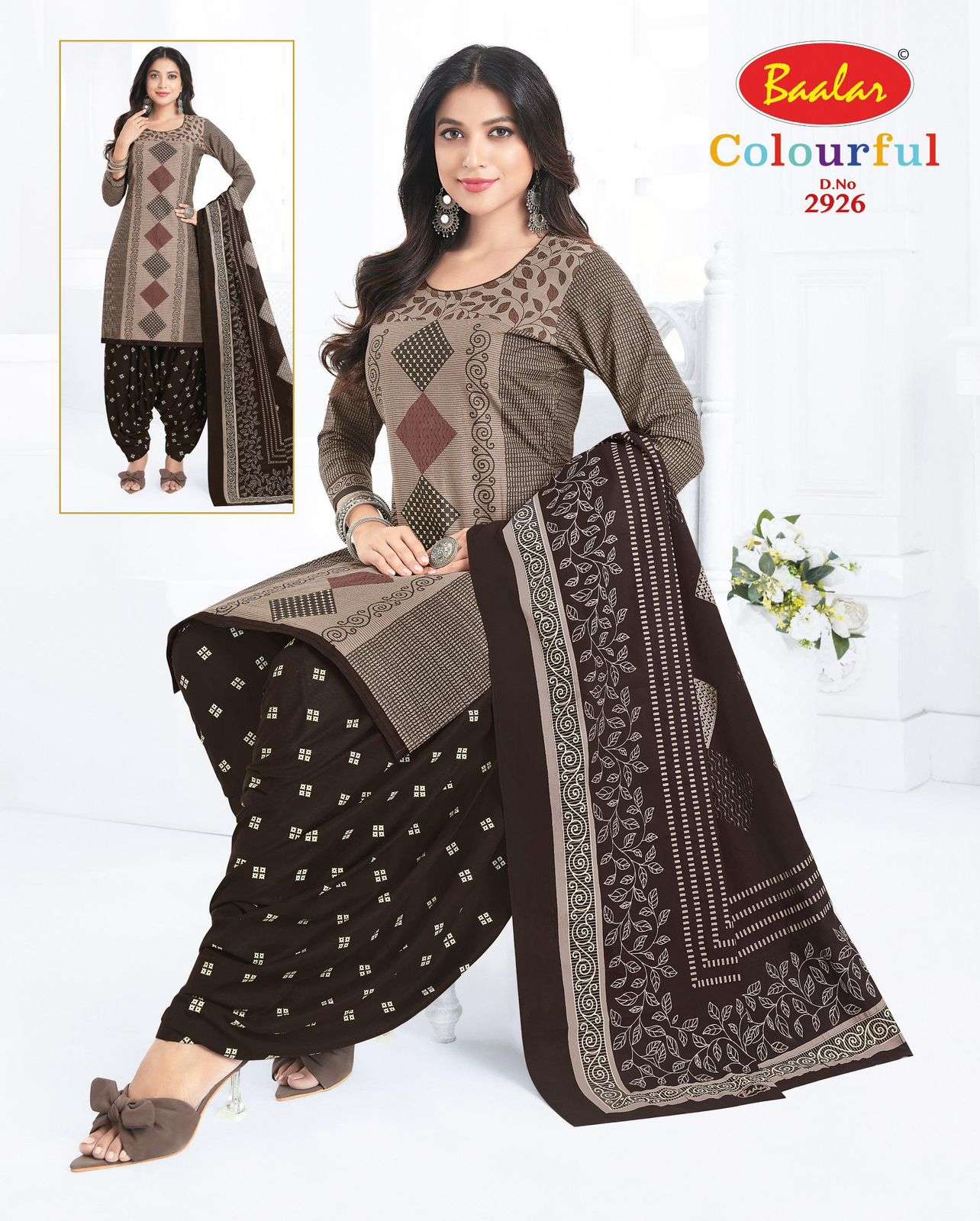 Baalar Colourful Vol 29 Unstitch Pure Cotton Suit view 41