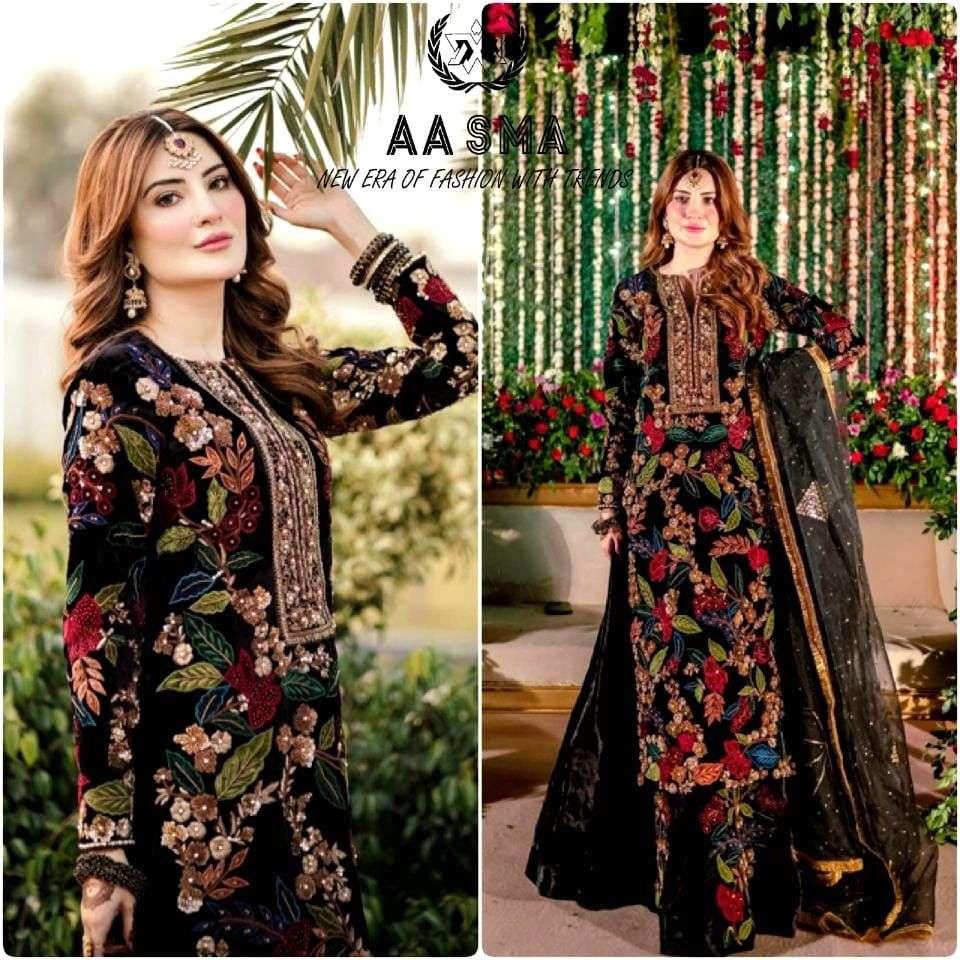Aasma 202 Designer Pakistani Salwar Suit view 4