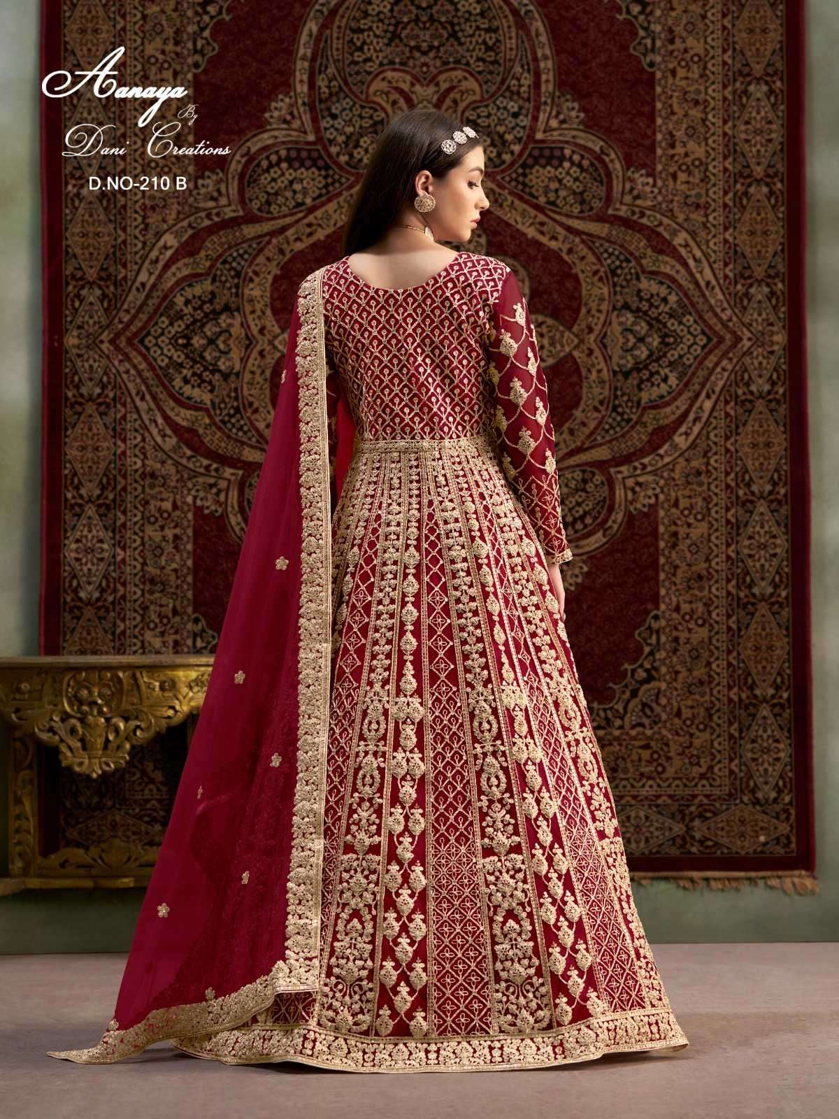 Aanaya Vol 210 Heavy Designer Bridal Wear Dress view 2