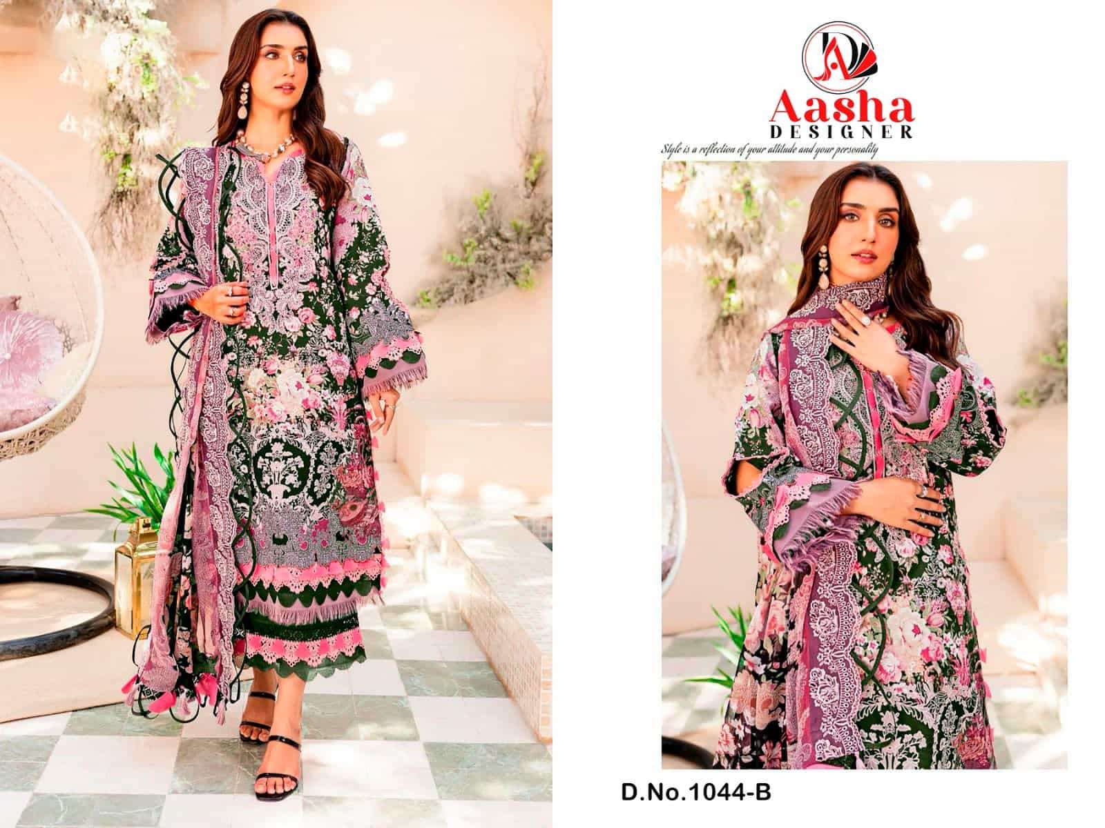 Aasha Designer Needle Wonder Cotton Suit view 2