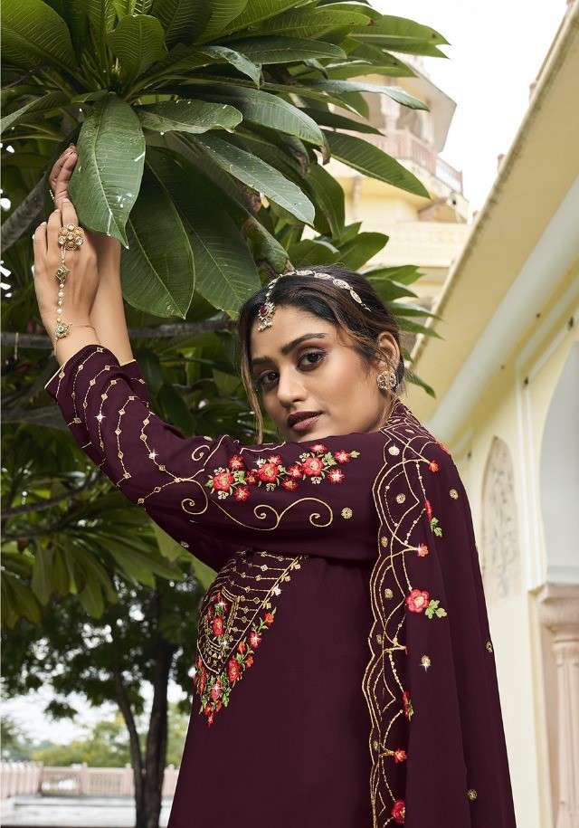 Radha Trends Ranjha Vol 2 Party Wear Sharara Designs Suit view 4