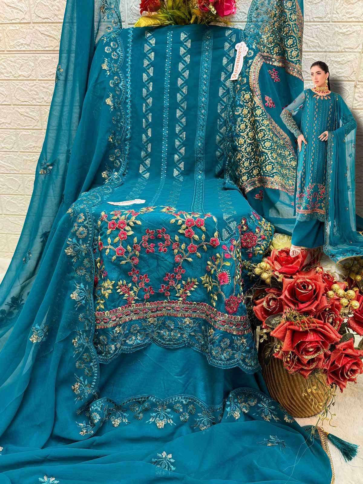 Fepic C 1727 Colors Designer Work Pakistani Dress Wedding Collection view 7
