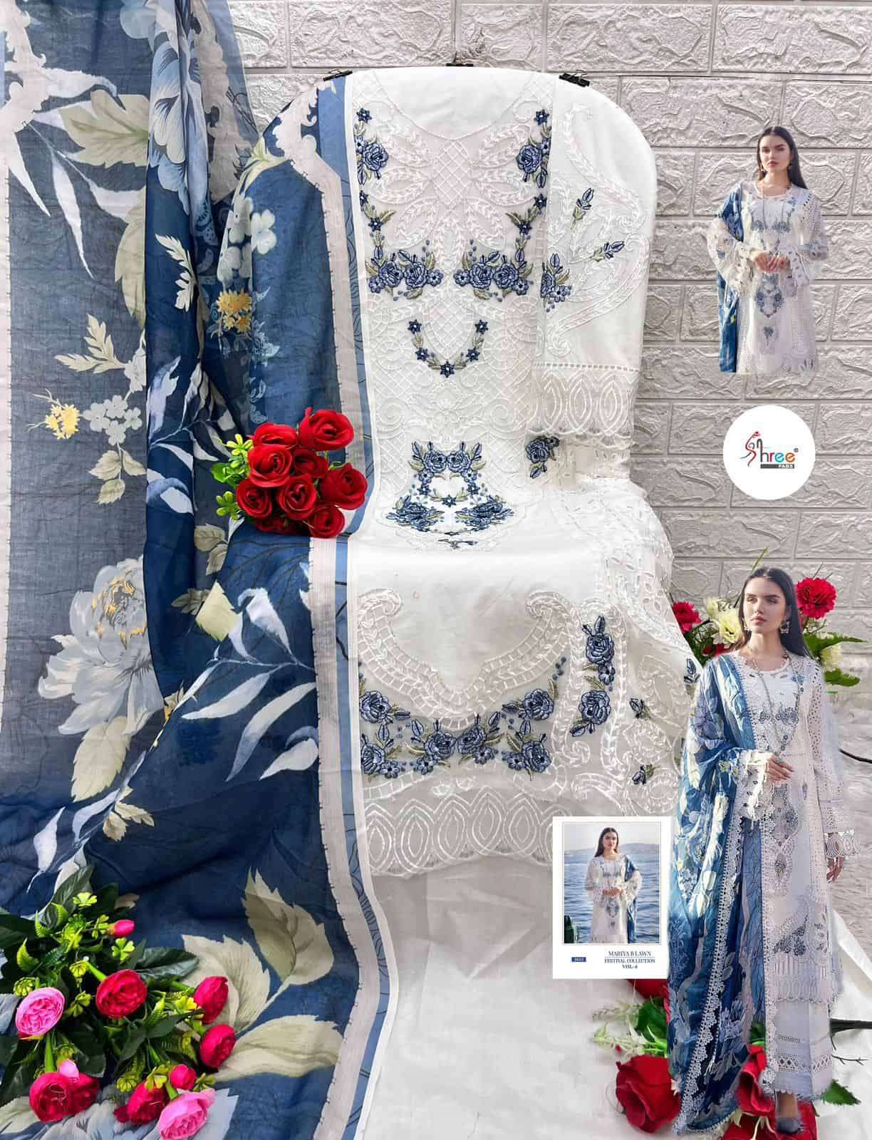 Shree Fabs S-3615 Embroidered Pakistani Cotton view 2