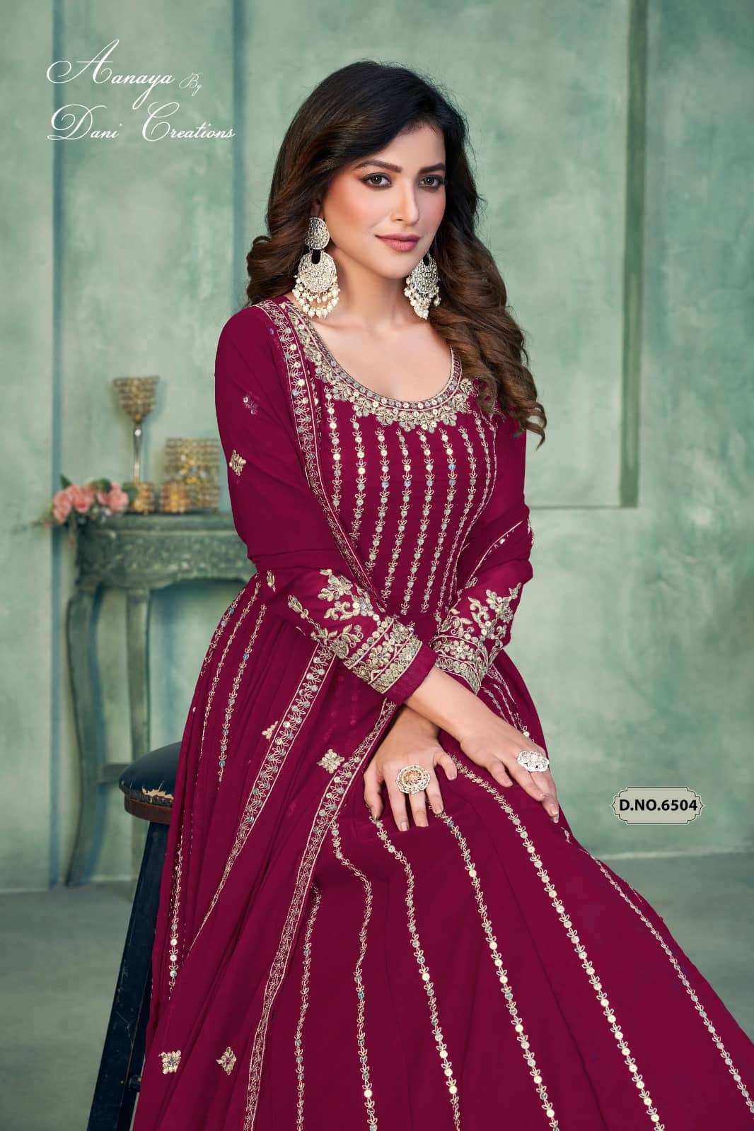 Aanaya Vol 165 Party Wear Anarkali Dress price view 9