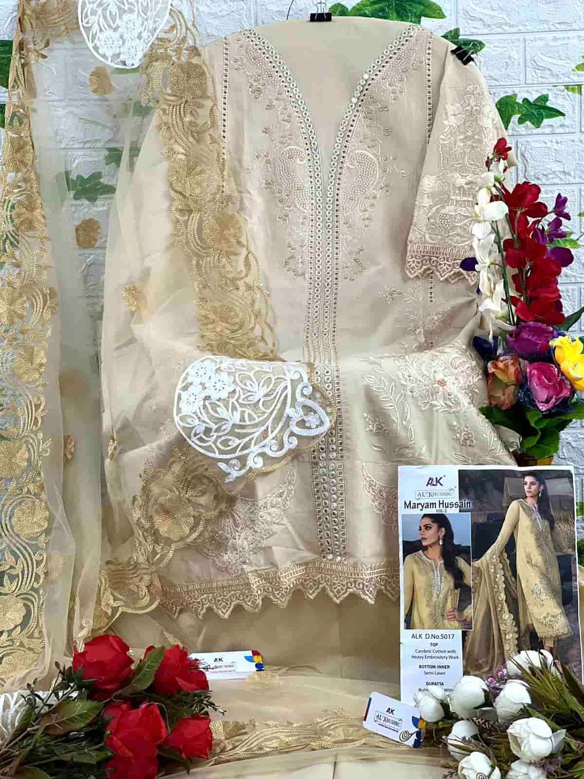 Al Khushbu Maryam Hussain Vol 2 Designer Cotton Pakistani Suit view 8