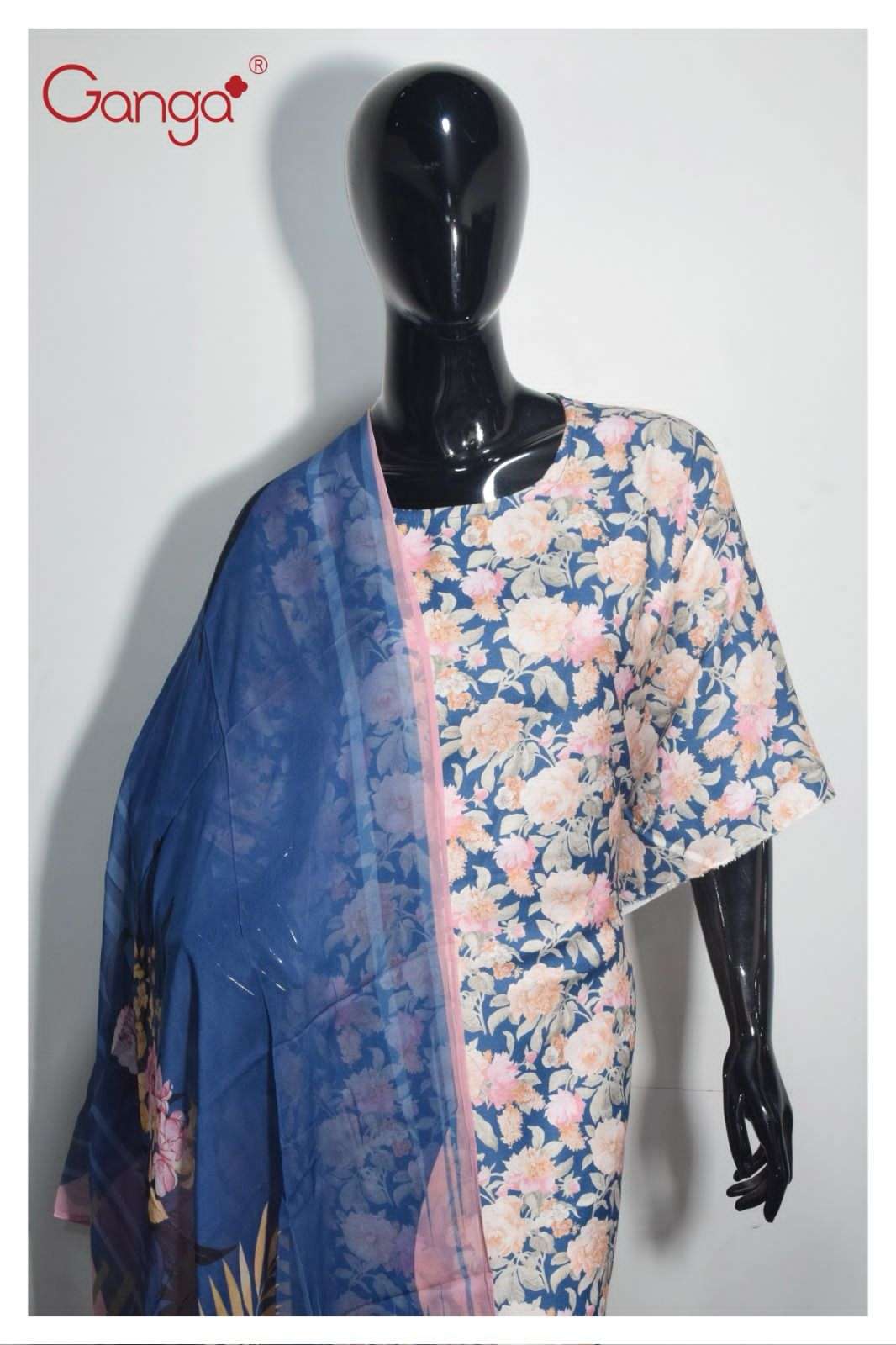 Ganga Eliana Digital Print Pashmina Branded Winter Suits view 3