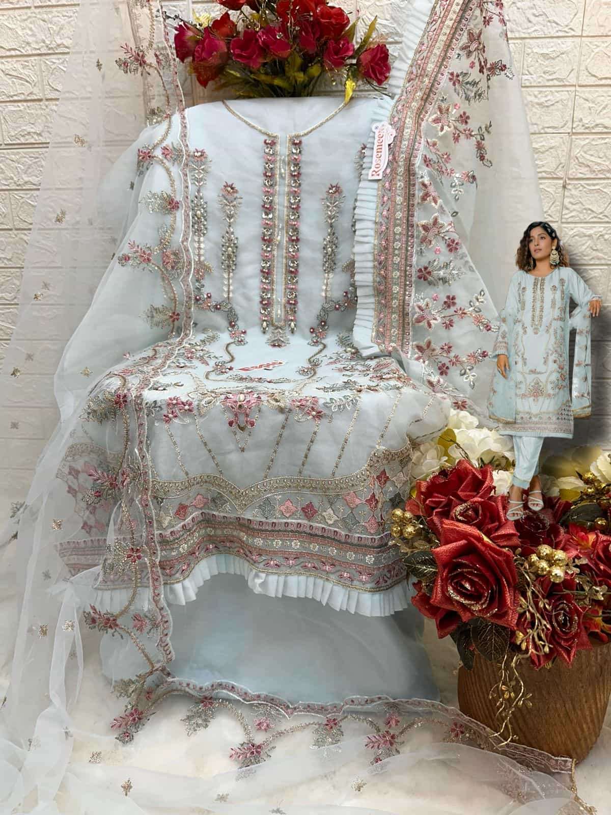 Fepic C 1356 Colors Party Wear Style Designer Pakistani Suit Collection view 3