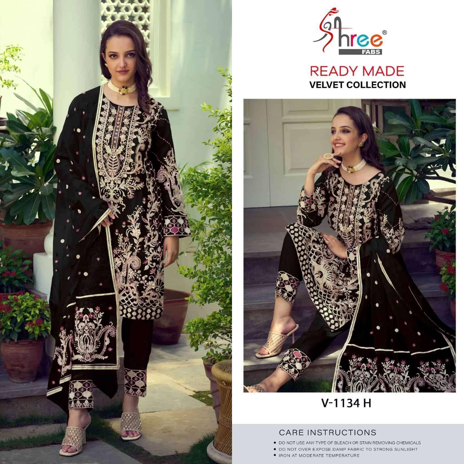 Shree Fabs V 1134 Pakistani Partywear Suit view 5