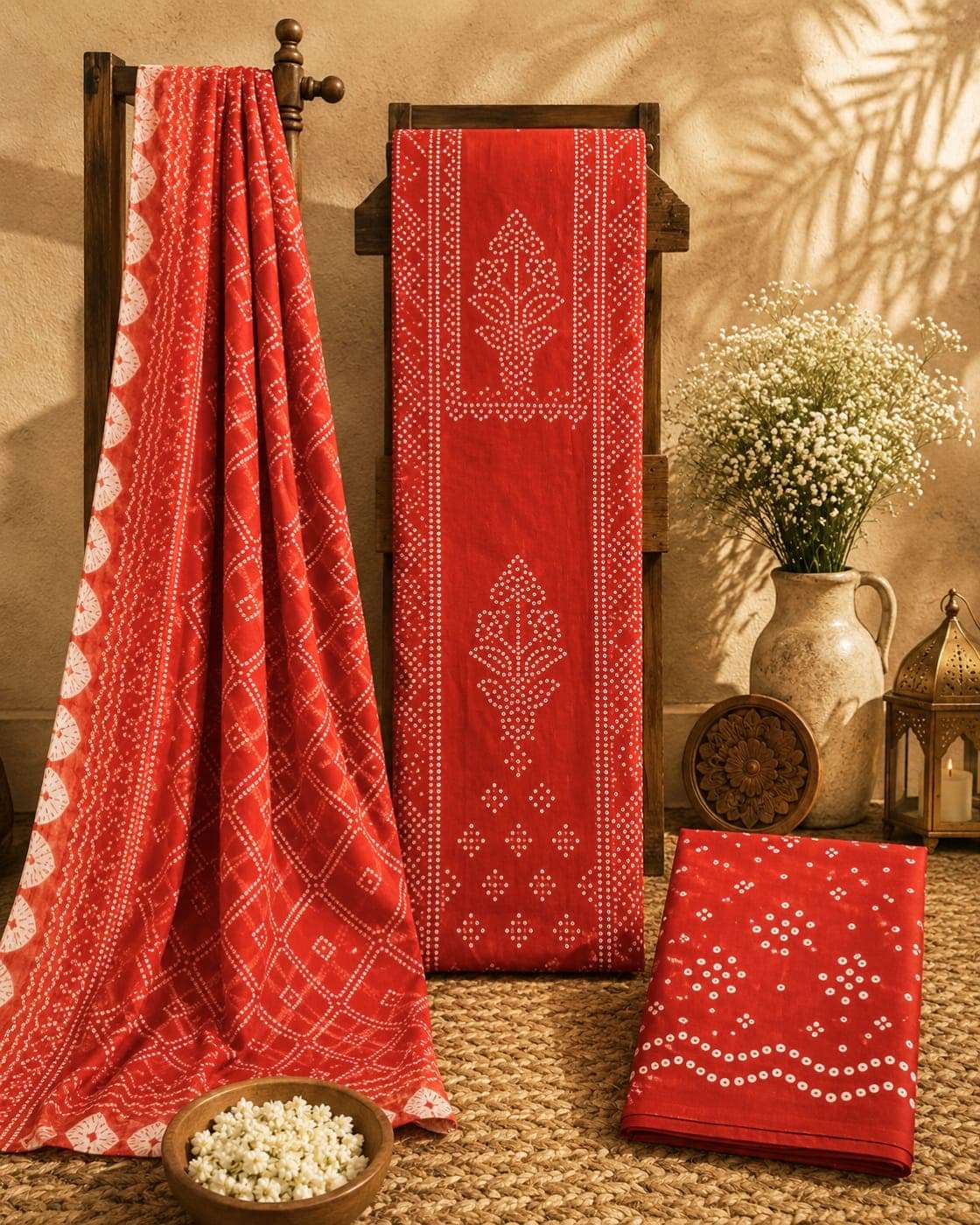 Js Priya Bandhani Vol 44 Premium Style Bandhani Dress Material view 22