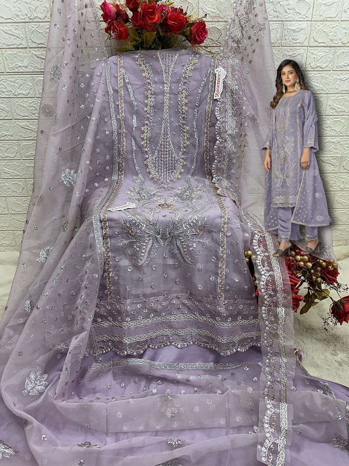 Fepic C 1797 Colors Rosemeen Pakistani Salwar Suit Catalog Exporters view 8
