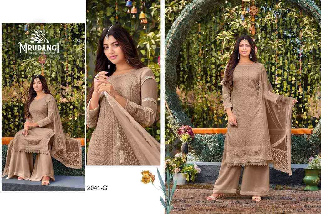 Mrudangi Celebration 2041 Colour Edition 2 Latest Designs Palazzo Dress view 3