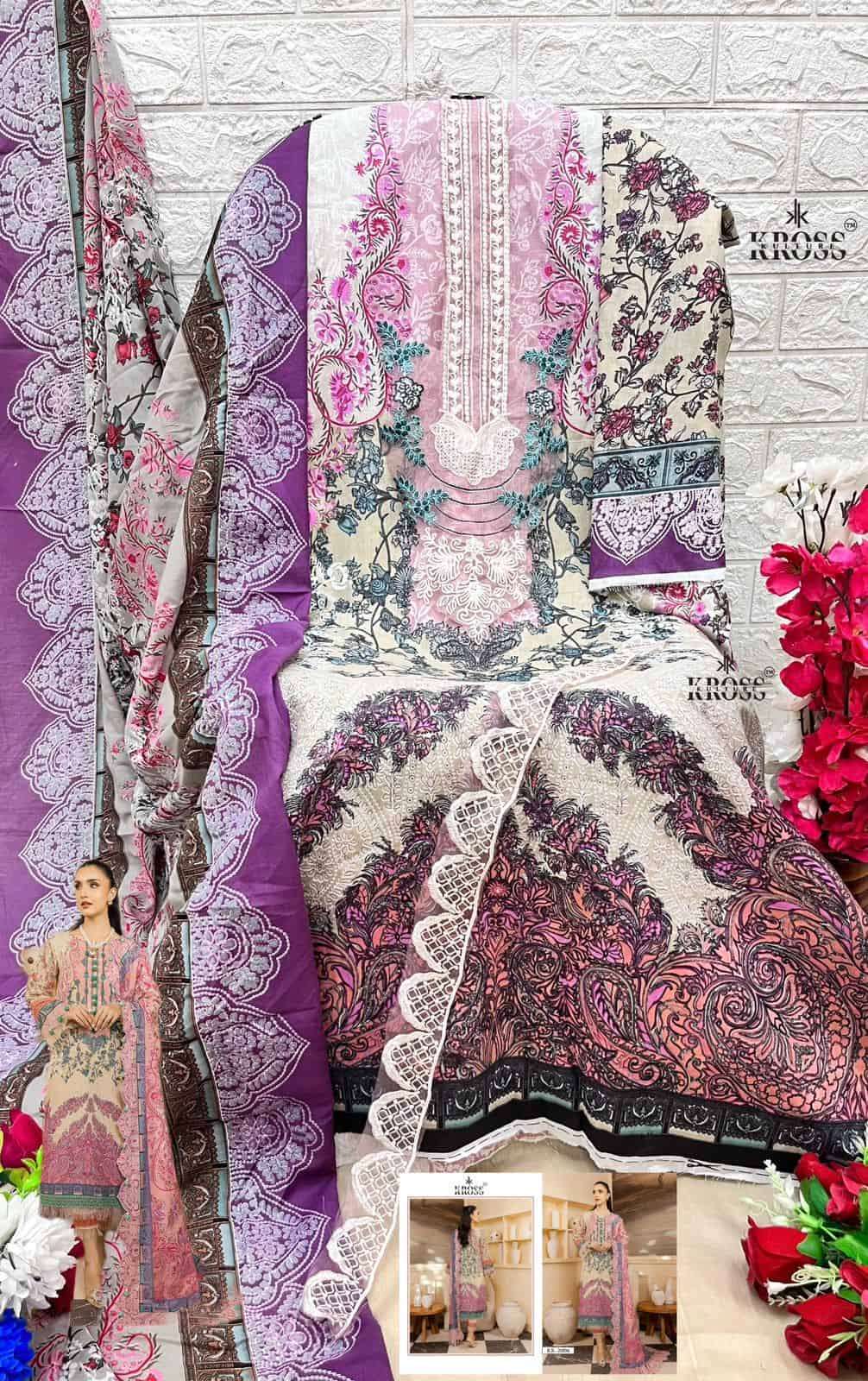 Kross Kulture KK 2006 Cotton Salwar Kameez view 3
