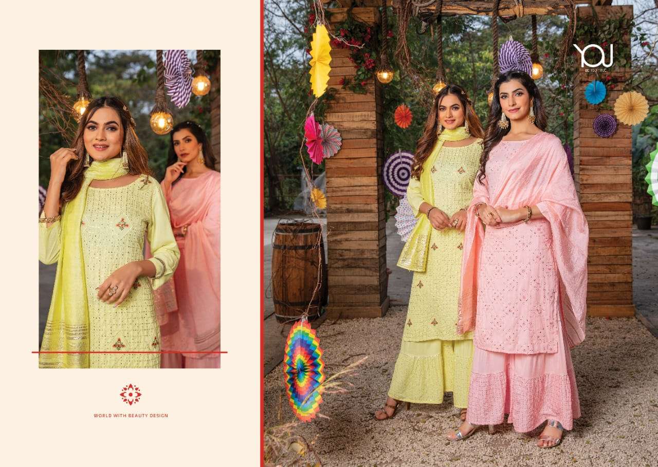 Wanna Laila Designer Readymade Women Ethnic Wear Sharara Dress Collection view 12
