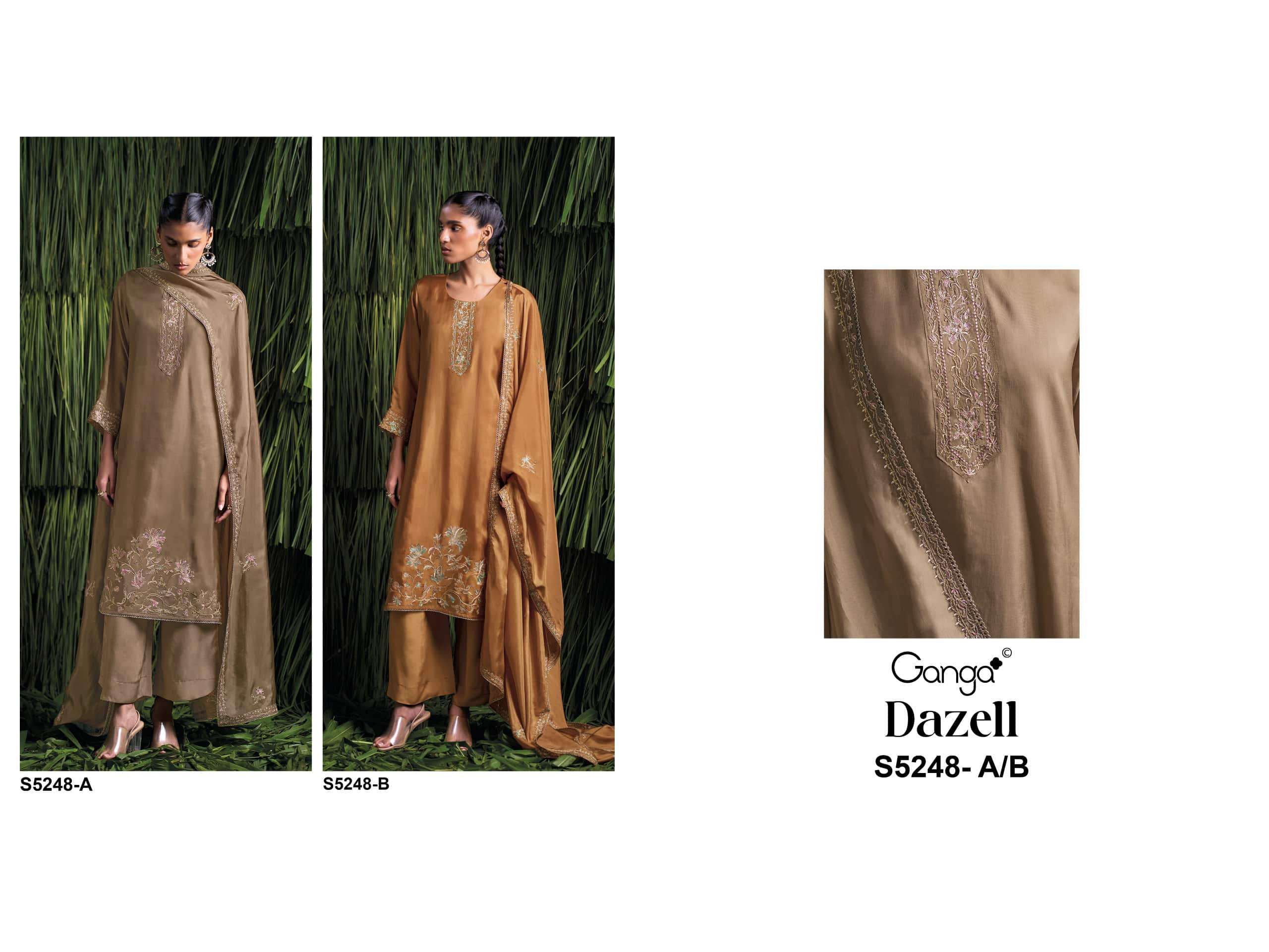 Ganga Fashion Dazell 5248 Premium Designs Ladies Suit view 6