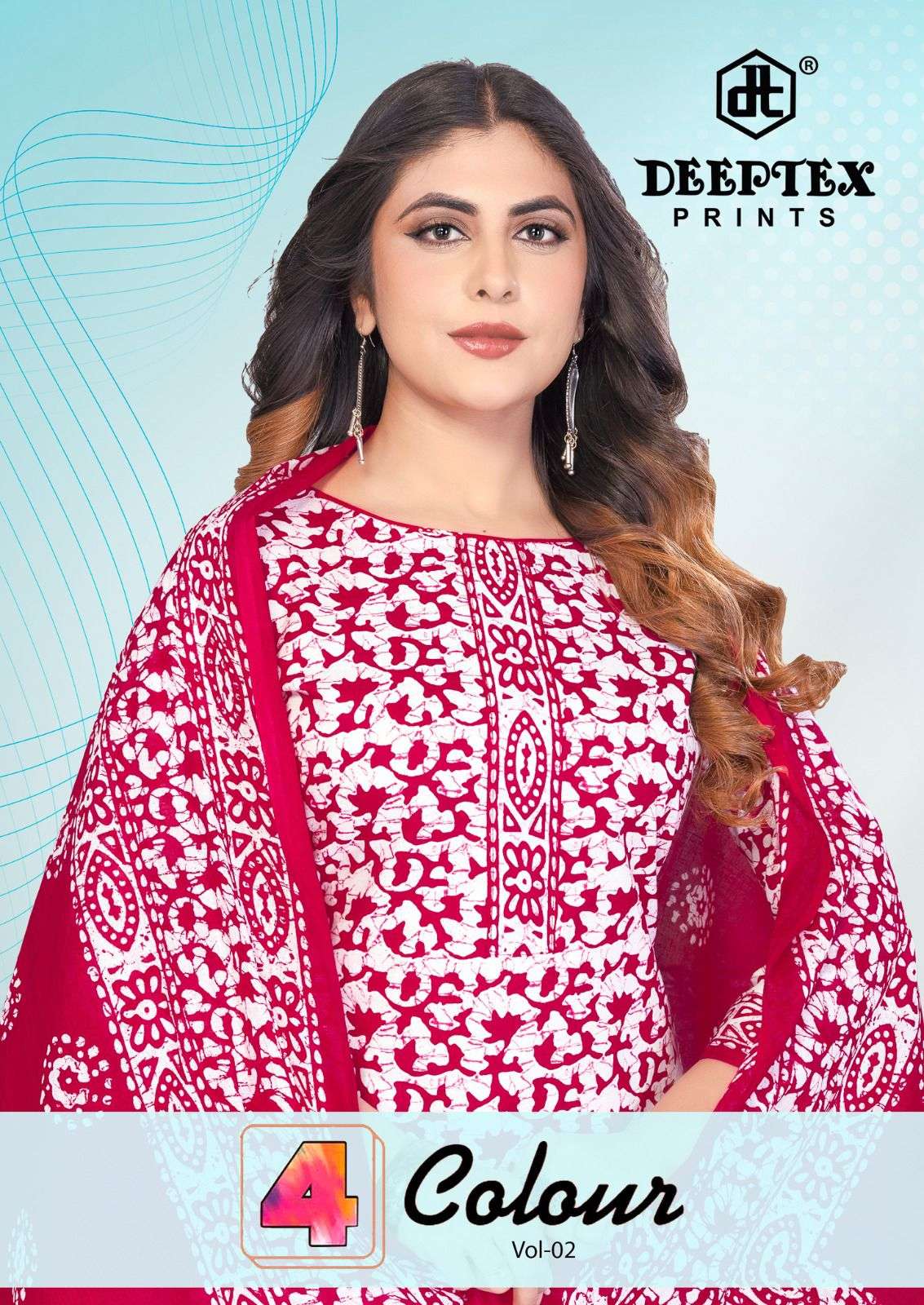 Deeptex 4 Colour Vol 2 Premium Wear Cotton Dress view 32
