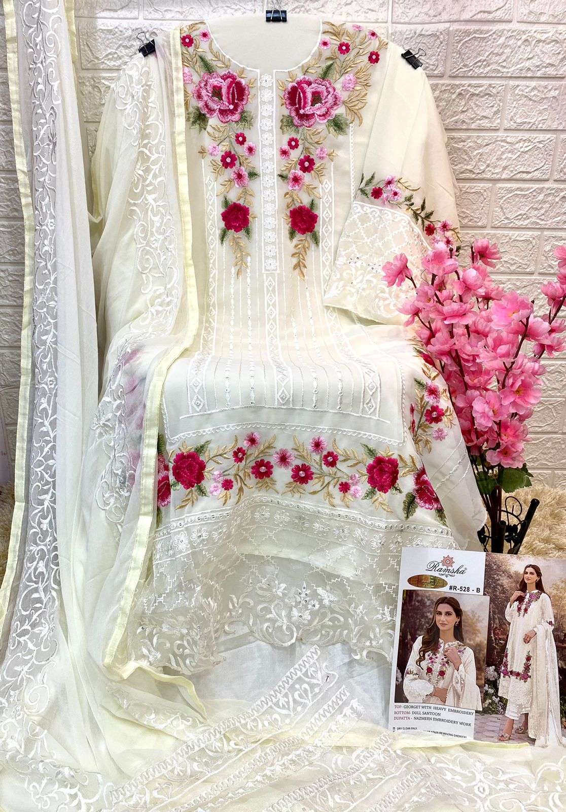 Ramsha R 528 NX Exclusive Pakistani Suit view 6