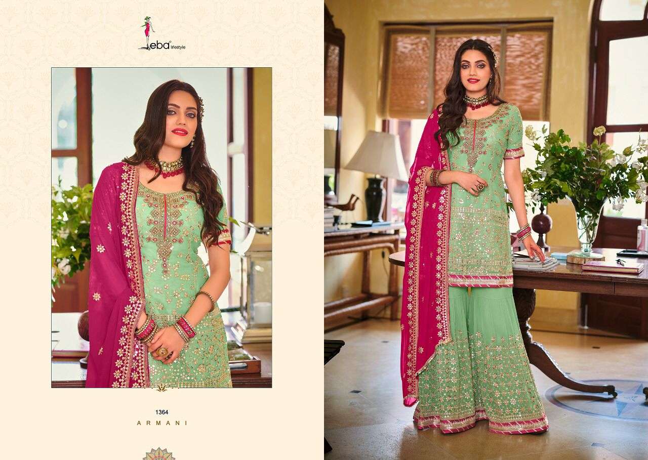 Eba Lifestyle Armani Designer Party Wear Salwar kameez Price view 6
