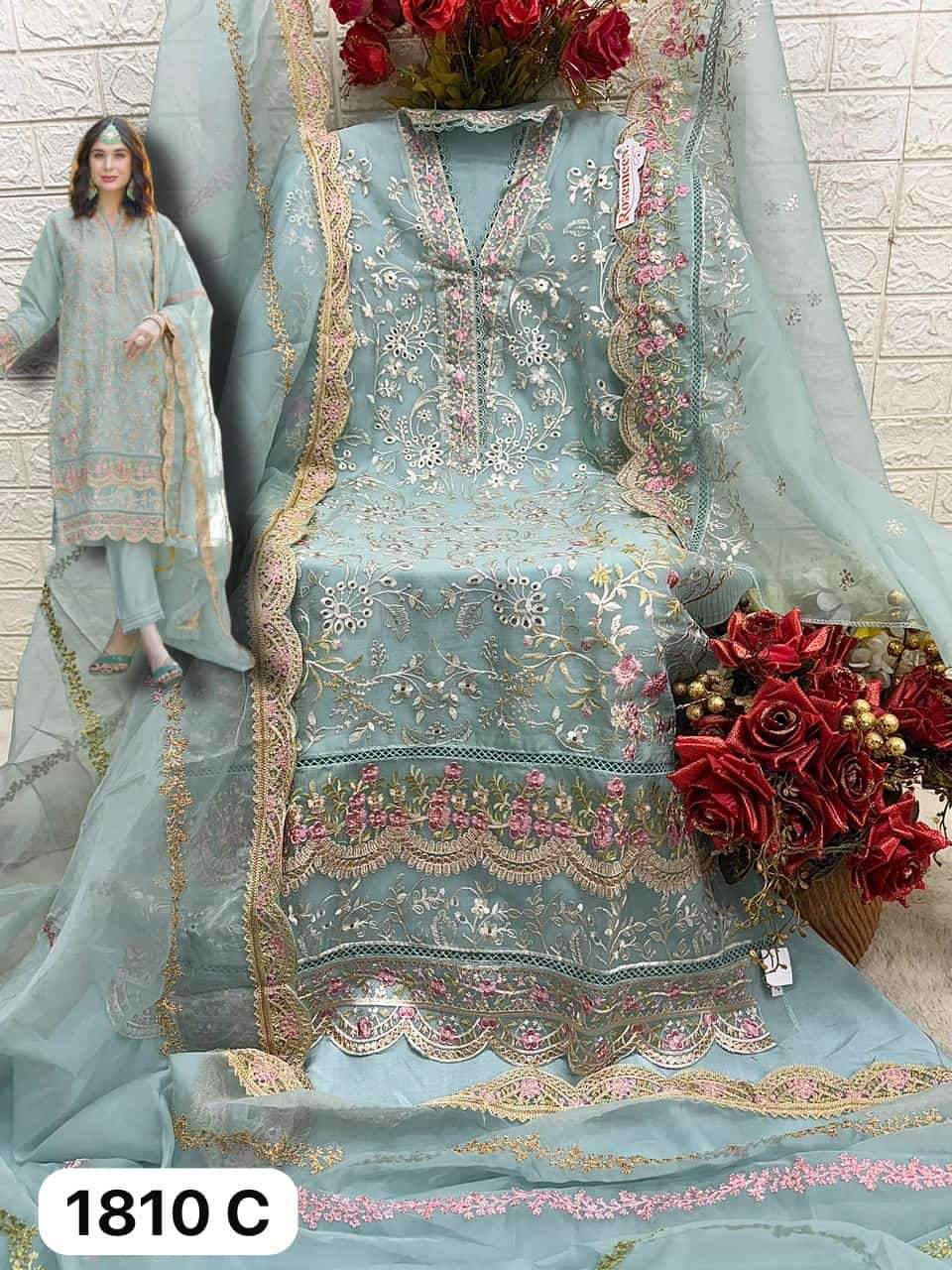 Fepic Rosemeen C 1810 C Pakistani Festive Dress view 2