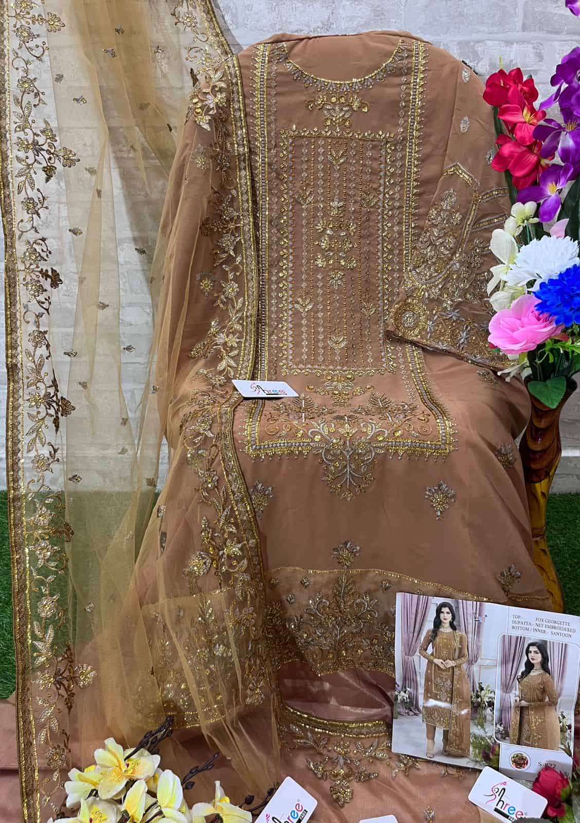 Shree Fabs S 822 Colors Exclusive Heavy Designer Pakistani Suit Online view 6