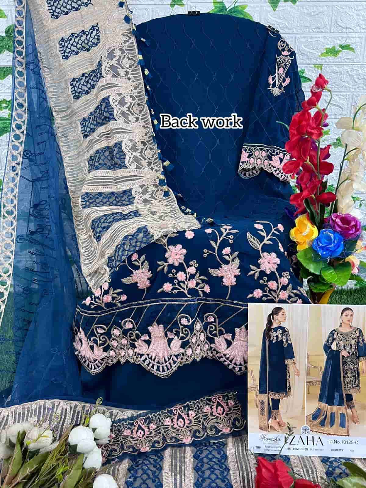 Zaha Ramsha Vol 9 10125 Colors Designer Salwar Suit Online Wholasaler view 8